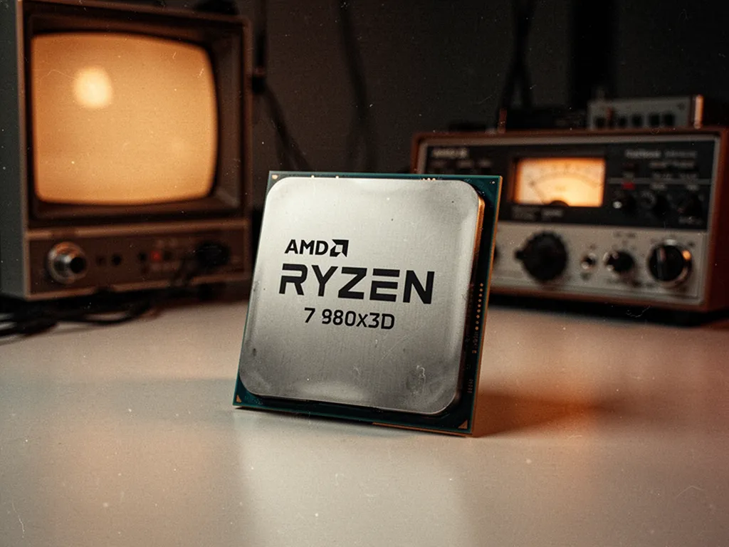 AMD Ryzen 7 9800X3D : le processeur qui a mis Intel à genoux en gaming